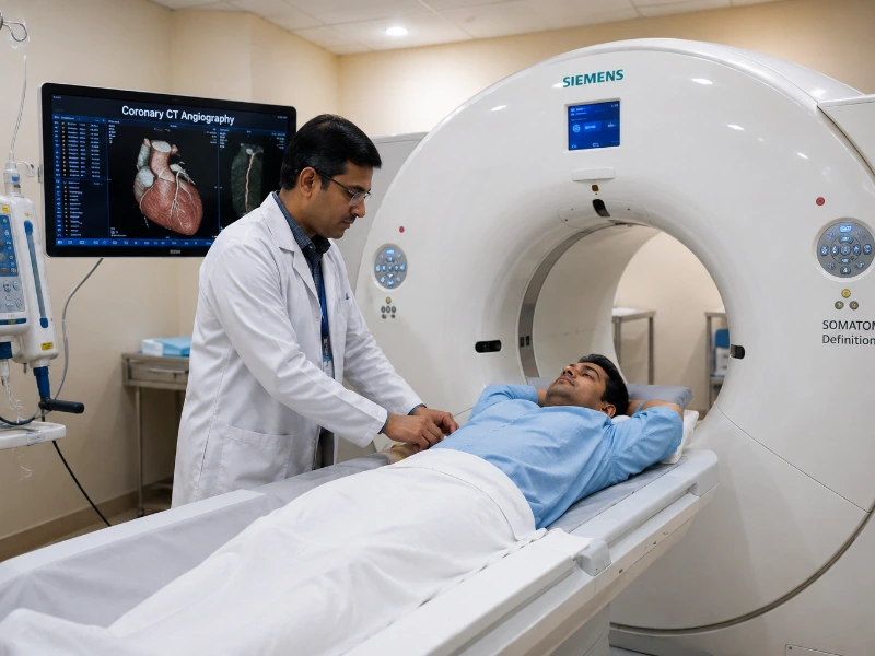 Advanced Multi-slice Coronary CT Angiography Scan Technology Machine